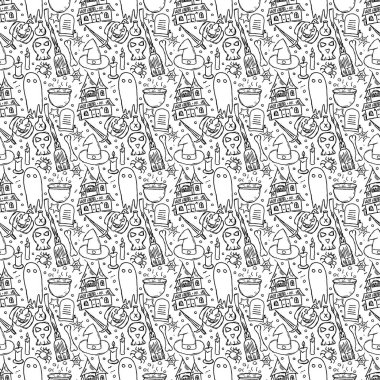 Cadılar Bayramı modeli. Doodle Cadılar Bayramı geçmişi