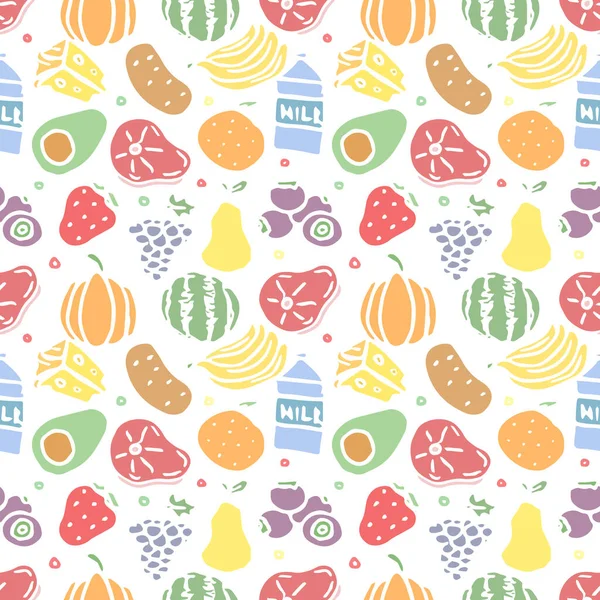 Kusursuz yemek kalıbı. Karalama yemek arkaplanı çiz