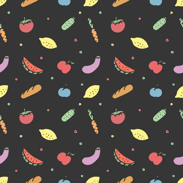 Kusursuz yemek kalıbı. Karalama yemek arkaplanı çiz