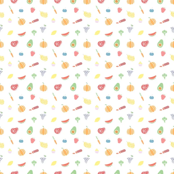 Kusursuz yemek kalıbı. Karalama yemek arkaplanı çiz