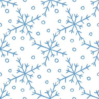 Kusursuz Noel şablonu. Yeni yıl geçmişi. Noel simgeleriyle karalama çizimi