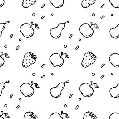 Kusursuz yemek kalıbı. Karalama yemek arka planı