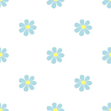 Bahar çiçeği deseni. Çiçeklerle kusursuz desen