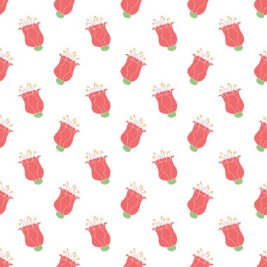 Bahar çiçeği deseni. Çiçeklerle kusursuz desen