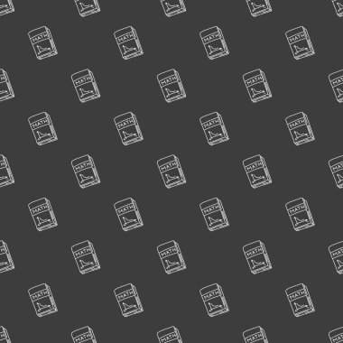 Kusursuz bir okul modeli. El çizimi karalama okulu geçmişi. Eğitim illüstrasyonu