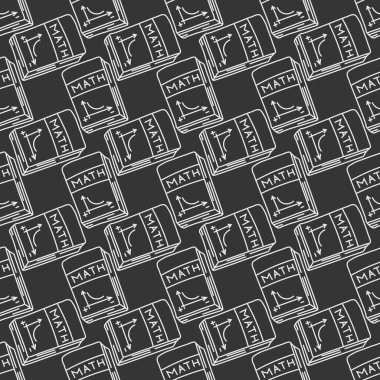 Kusursuz bir okul modeli. El çizimi karalama okulu geçmişi. Eğitim illüstrasyonu