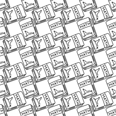 Kusursuz bir okul modeli. El çizimi karalama okulu geçmişi. Eğitim illüstrasyonu