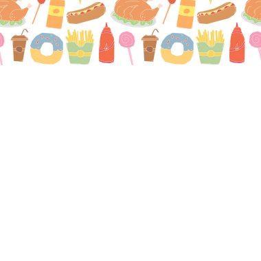 Fast food çerçevesi. Fast food geçmişi karala