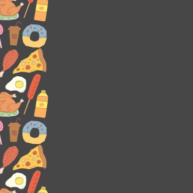 Fast food çerçevesi. Fast food geçmişi karala