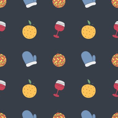 Kusursuz Noel şablonu. Yeni yıl arkaplanı