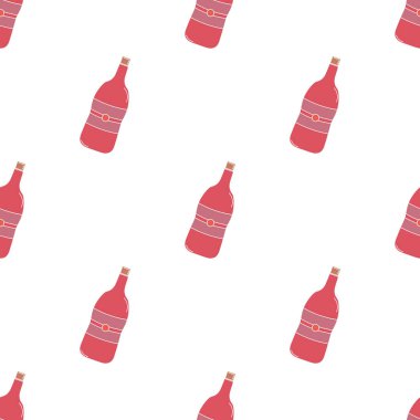 Kusursuz şarap kalıbı. Yeni yıl arkaplanı