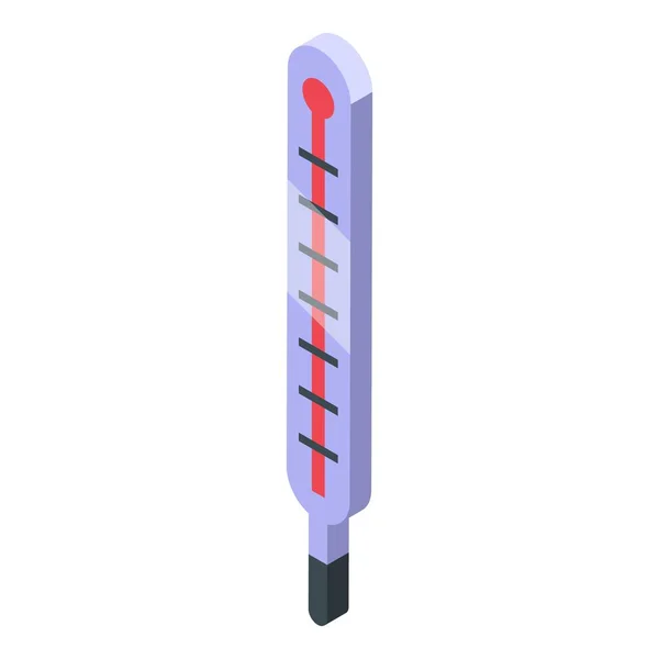 Antifreeze Thermometer Icon Isometric Vector Car Repair Radiator Service — Stock Vector