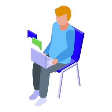 Proje içeriği izometrik vektörü. Pazarlama birliği. Sistem html