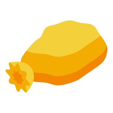 Torba ikonu izometrik vektörü. Çöp kutusu. Plastik atık