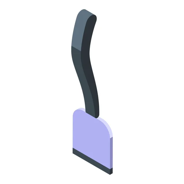 Hand Spatel Ikon Isometrisk Vektor Verktygssked Bakning Livsmedel — Stock vektor