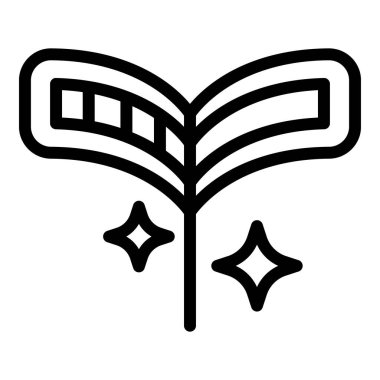 Kıl temizleme çubuğu taslak vektörü. Mum cilası. Krem epilatörü