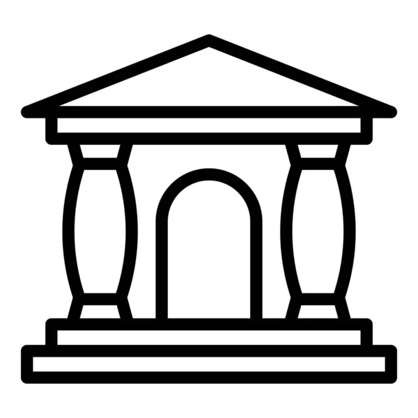 Vecteur Contour Icône Bancaire Transfert Argent Carte Numérique — Image vectorielle