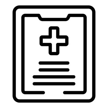 Dijital kullanıcı simgesi ana hatları vektörü. Hesap formu. Web sayfası