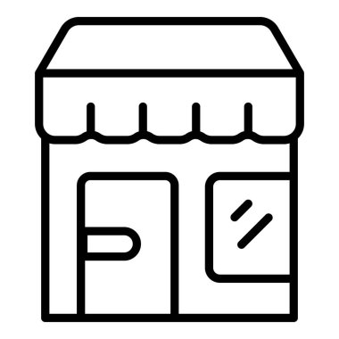 Sokak kuaförü ikonu taslak vektörü. Şampuan berberi. Şampuan güzeli.