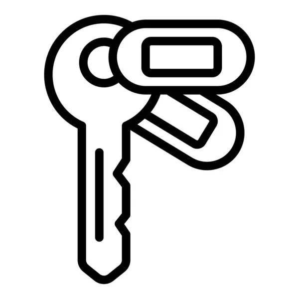 Ummodellierung Des Umrissvektors Des Symbols Home Keys Hauswand Reparaturservice — Stockvektor