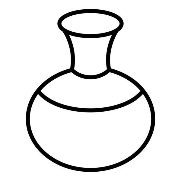 Olive Oil Jar Icon Outline Vector Label Design Food Plant — Stock Vector