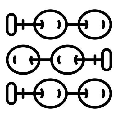 Çubuk zeytin ikon ana hatları vektörü. Yağ şişesi. Bakire bitkisi