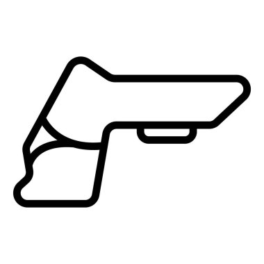 Otomatik kayıt simgesi ana hatları vektörü. Araba üstü yolu. Zemin şeridi