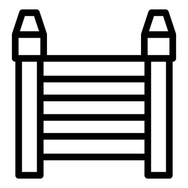 At engeli simgesi ana hat vektörü. Yarış sporu. Jokey derbisi