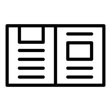 Röportaj raporu ana hatları vektörü. Televizyon haberleri. Stüdyo kamerası