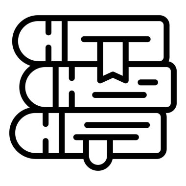 Rahat bölge kitap yığını ana hatları vektörü. İşi değiştir. Kaçışa başla