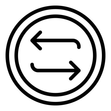 Geri dönüşüm kapağı ayakkabı ikonu taslak vektörü. Ayakkabı koruyucusu. Tıbbi kıyafet.