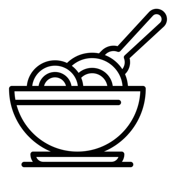 Иконка Вектора Иконки Мороженого Еда Кафе Барная Еда — стоковый вектор