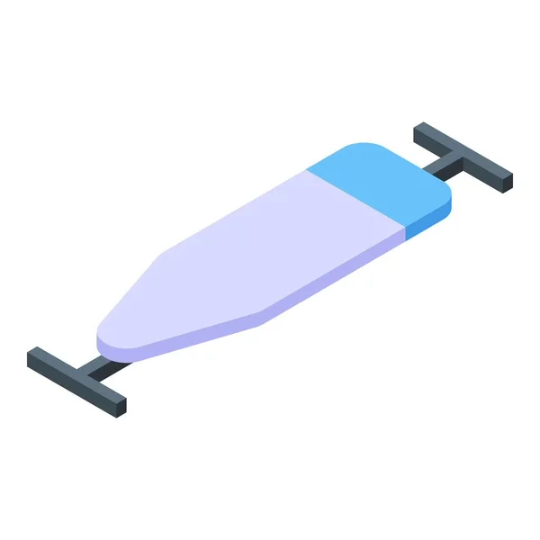 Icône Planche Repasser Portable Vecteur Isométrique Fer Électrique Chiffon Maison — Image vectorielle