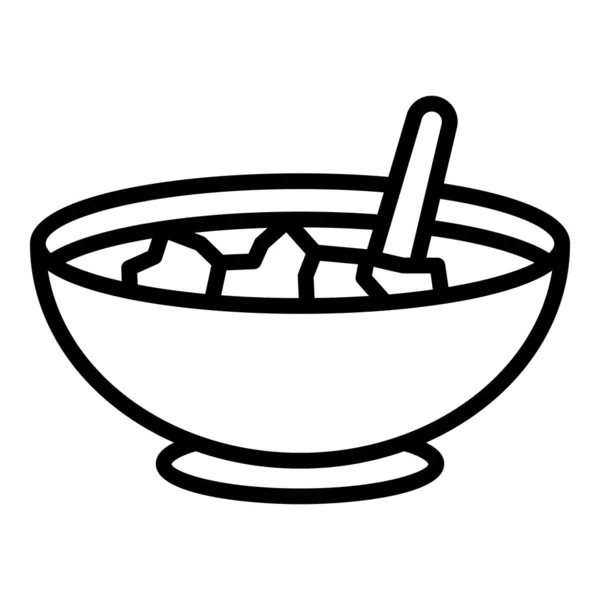 Бразильський Салатний Іконний Вектор Їстівне Ясо Готують Овочі — стоковий вектор
