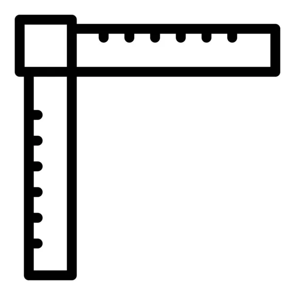 Εργαλείο Διάνυσμα Περίγραμμα Εικονίδιο Ξύλου Maker Εργασία Κατασκευή Εργοστασίων — Διανυσματικό Αρχείο
