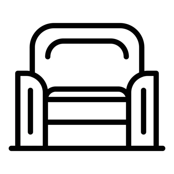 Ікона Армкріста Контур Вектора Виробничий Завод Деревина — стоковий вектор