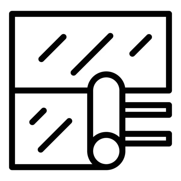 Roof Bitumen Icon Outline Vector 수리를 십시오 가정일 — 스톡 벡터