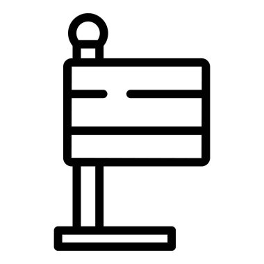 Alman bayrağı ana hat vektörü. Almanya festivali. Bavyera Şehri