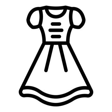 Festival giysisi taslak vektörü. Almanya festivali. Bavyera Euro