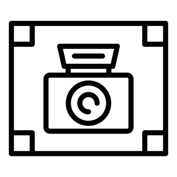 Вектор Скриншота Фокусировки Фотография Камеры Кнопка Камеры — стоковый вектор