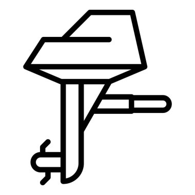 Denizci yeni motor simgesi ana hatları vektörü. Motorlu tekne. Okyanus yolculuğu