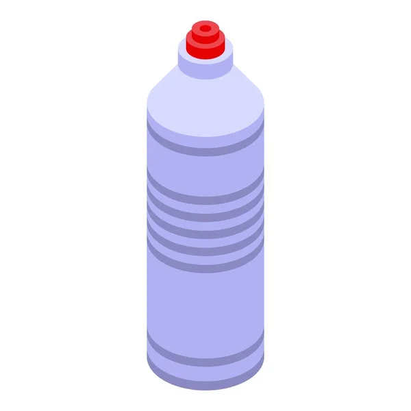 Icona Bottiglia Sapone Vettore Isometrico Liquido Detergente Lavaggio Più Pulito — Vettoriale Stock