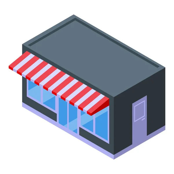 Technologie Speichern Symbol Isometrischen Vektor Einzelhandel Elektronisches Einkaufszentrum — Stockvektor