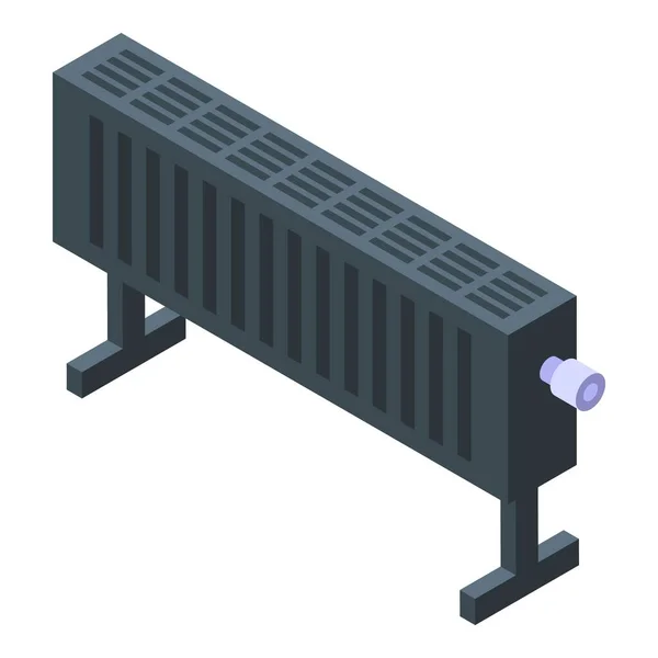 아이콘 Isometric Vector 냉각기 에너지 서비스 — 스톡 벡터