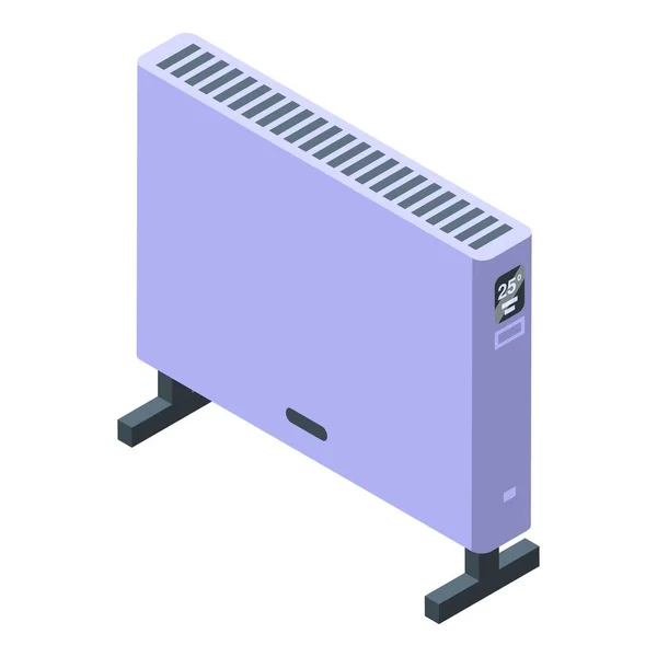 Isometrischer Vektor Mit System Kühlersymbol Raumenergie Haushaltsgeräte — Stockvektor
