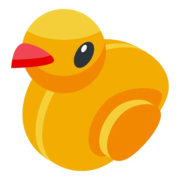 Duck Pet Toy Icon Isometric Vector Shop Care Store Animal — Stock Vector