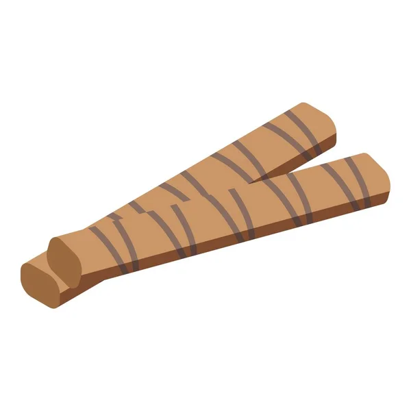 巧克力棒图标等量矢量 糖果节 庆祝蛋糕 — 图库矢量图片
