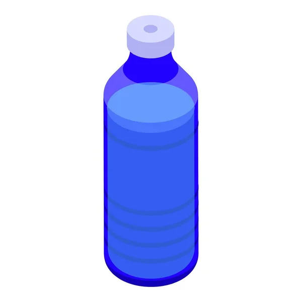 Ορυκτό Εικονίδιο Μπουκάλι Νερό Ισομετρική Φορέα Δρομέας Παράδοσης Συσκευή Διανομής — Διανυσματικό Αρχείο
