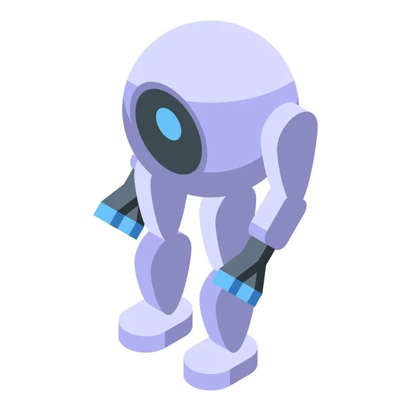 Ένα Εικονίδιο Ρομπότ Κάμερα Ισομετρικό Διάνυσμα Έξυπνη Ρομποτική Μελλοντικό Chatbot — Διανυσματικό Αρχείο