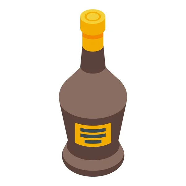 Armenien Weinflasche Symbol Isometrischen Vektor Flaggenurlaub Freiheitsnation — Stockvektor